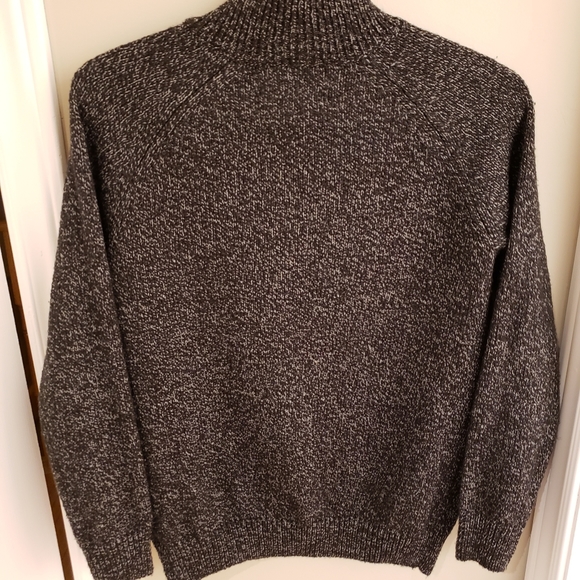 Marled Sweater with faux-Pearl button deta… - Picture 2 of 5
